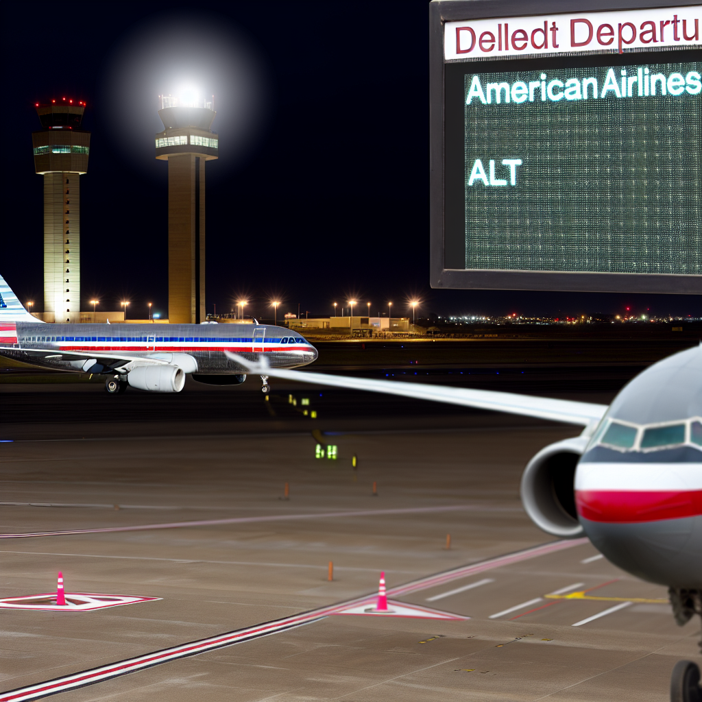 American Airlines Flight at Dallas Delayed Over Security Threat