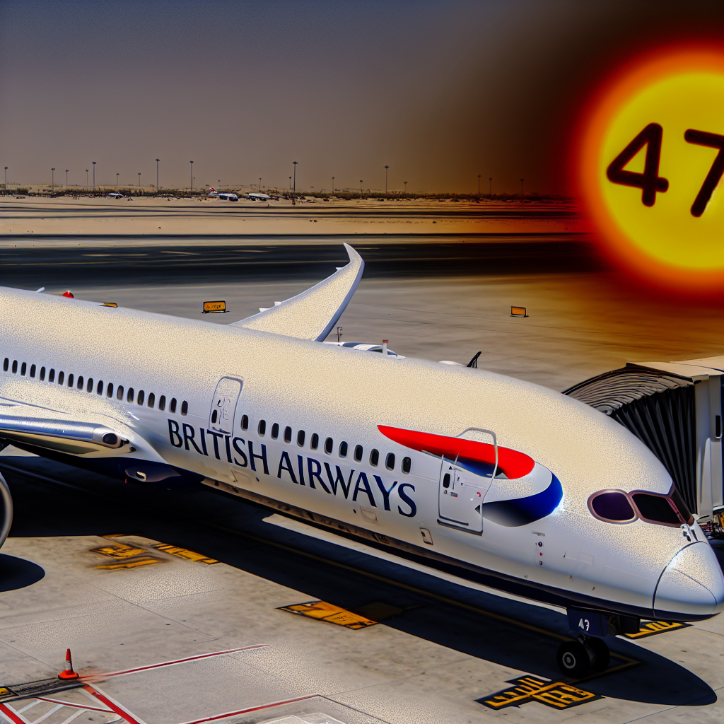 British Airways Passengers Stuck in 787 Without AC at Dubai in 47°C Heat