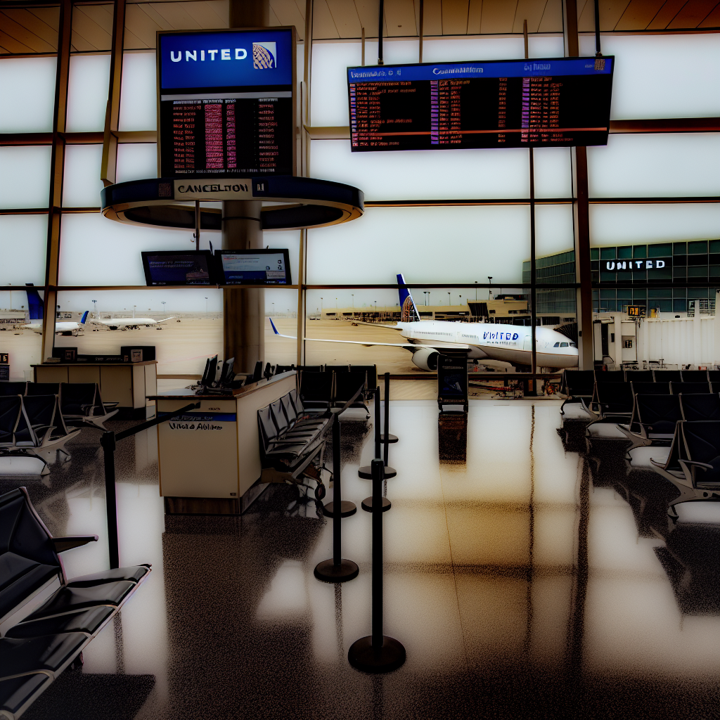 United Airlines Cancels Houston to Los Angeles Flight Segment in Error