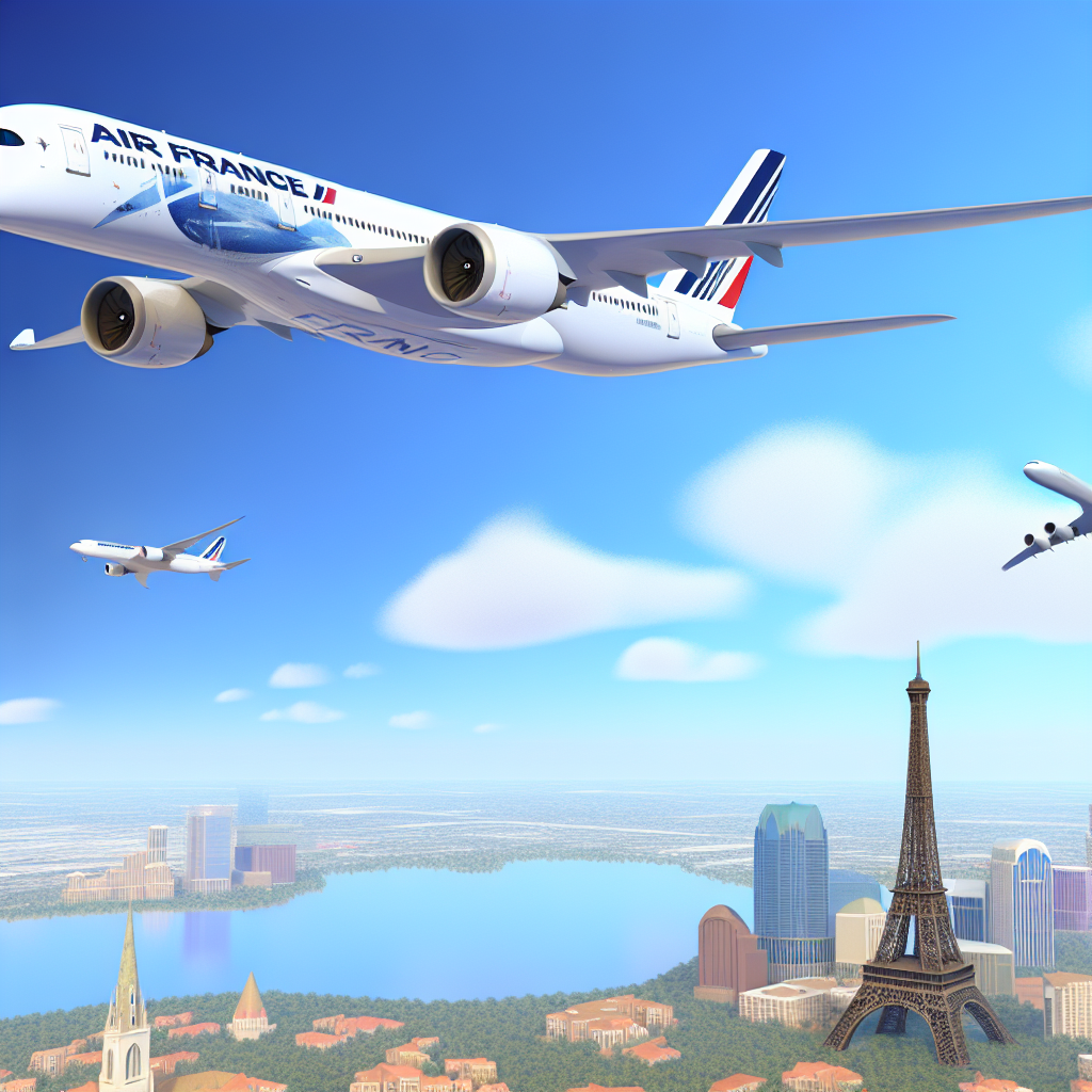 Air France Eyes Paris to Orlando Daily Flight With A350