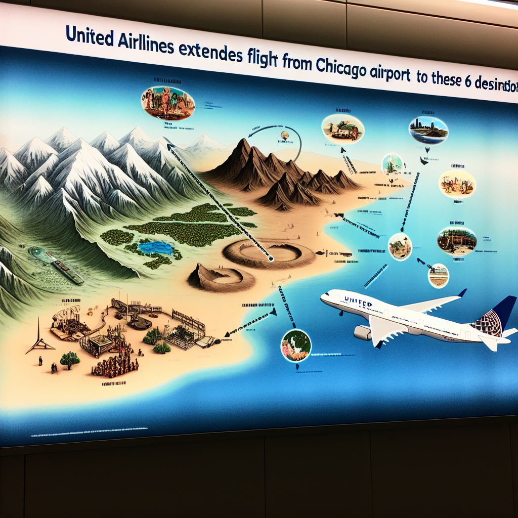 United Airlines Extends Flight from Chicago Airport to these 6 Destinations