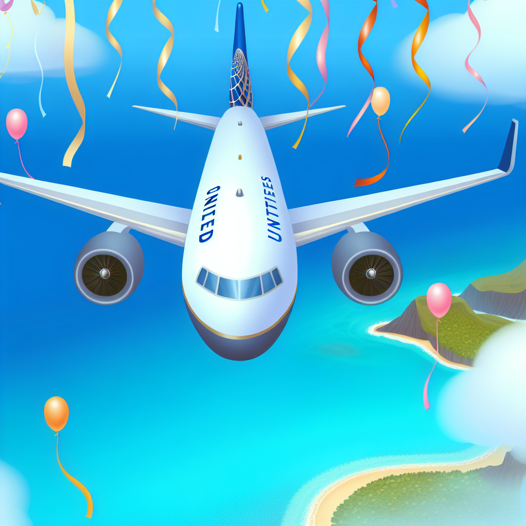 United Airlines Inaugurates New International Flight to Tourist Hotspot