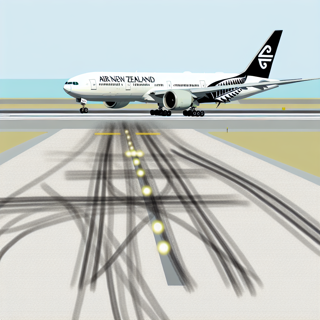 Air New Zealand Boeing 777 Veered off the Runway Due to Pilot Error