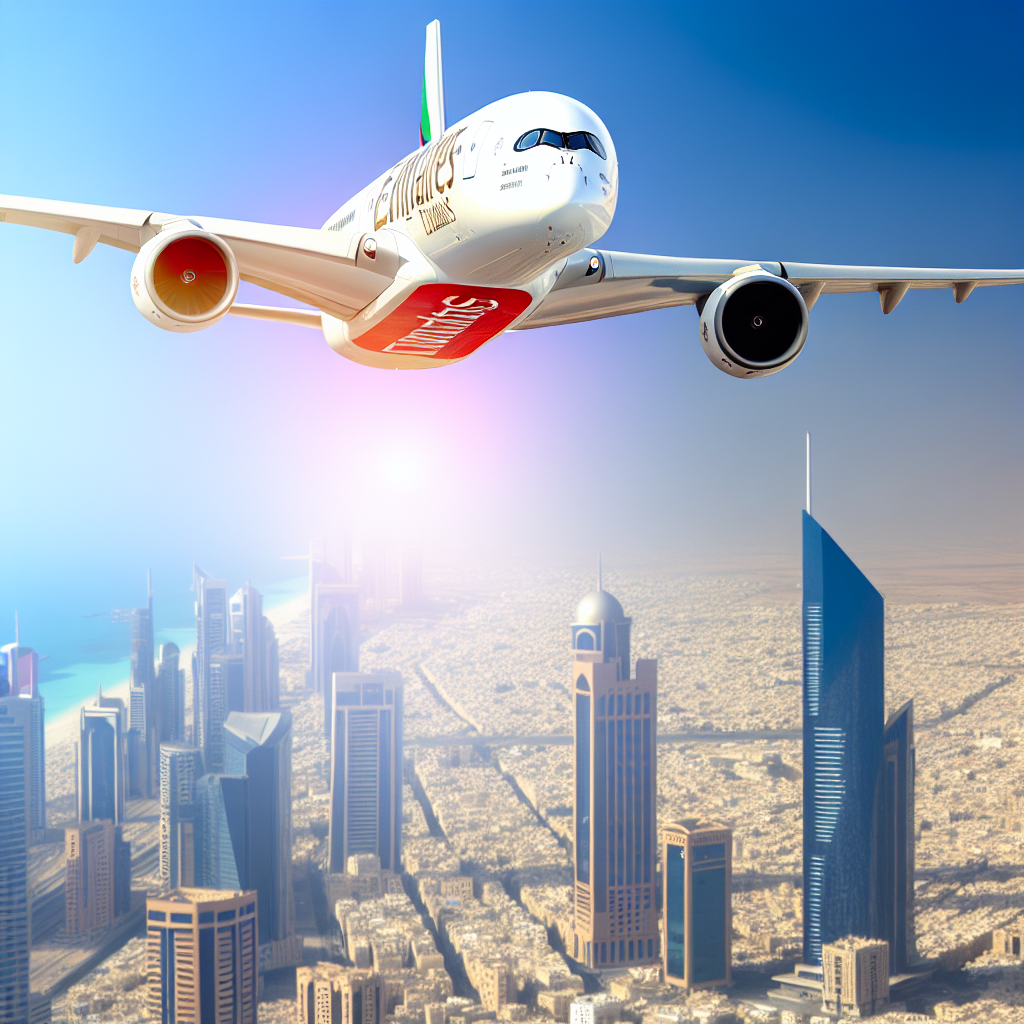 Emirates Debuts Airbus A350 to 5th Largest City in Arab World