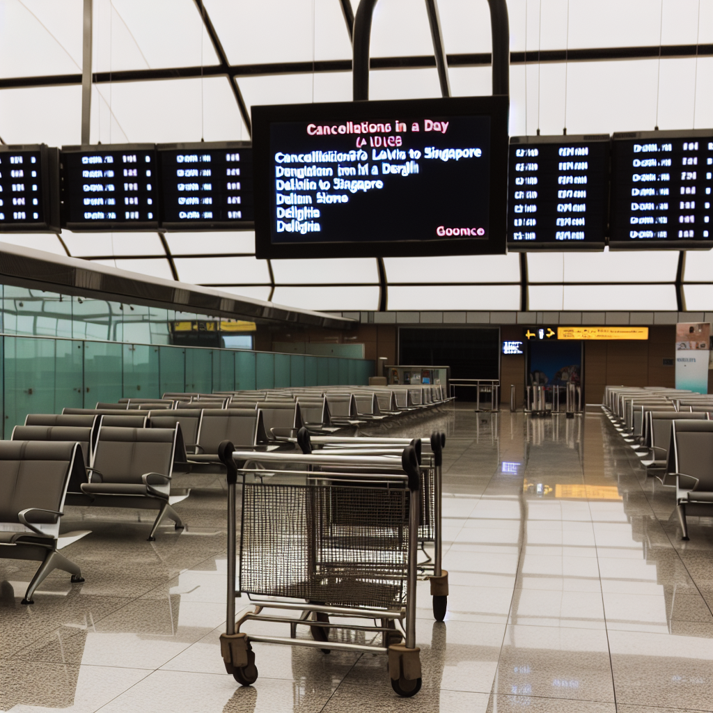 Air India Cancels Delhi to Singapore Flight Twice in A Day