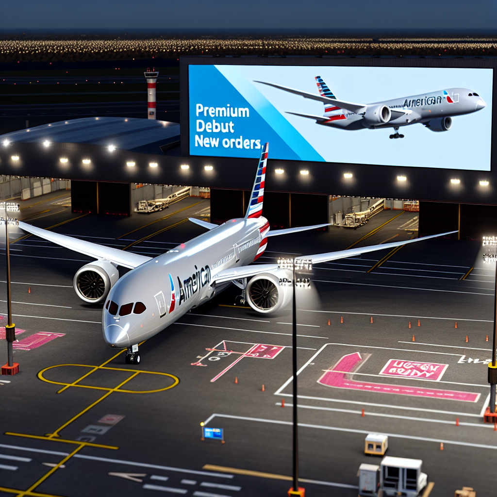 American Airlines to Make New Announcement on Premium 787 Debut and Order