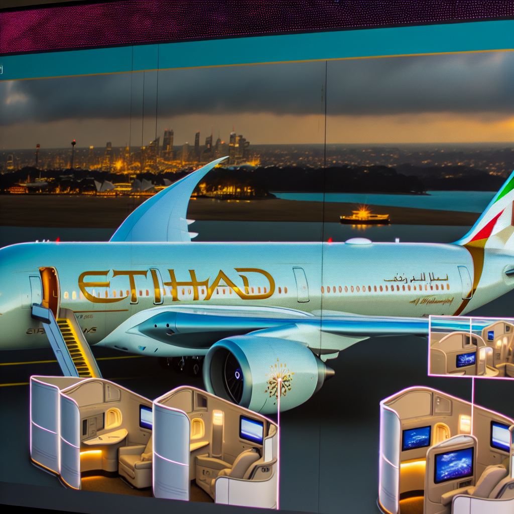 Etihad Deploys A350 with Private Business Class Suites to Sydney