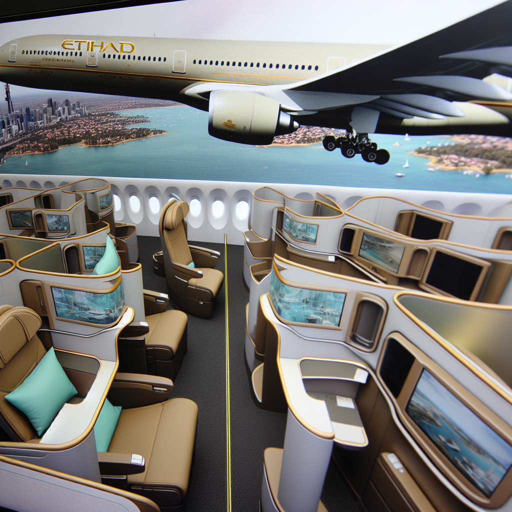 Etihad Deploys A350 with Private Business Class Suites to Sydney