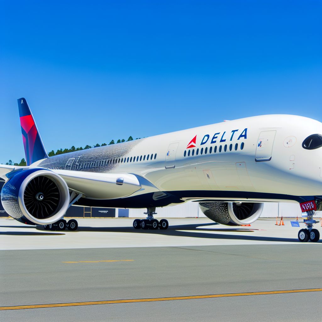 Delta Takes Delivery of Airbus A350 with New Engine Variant