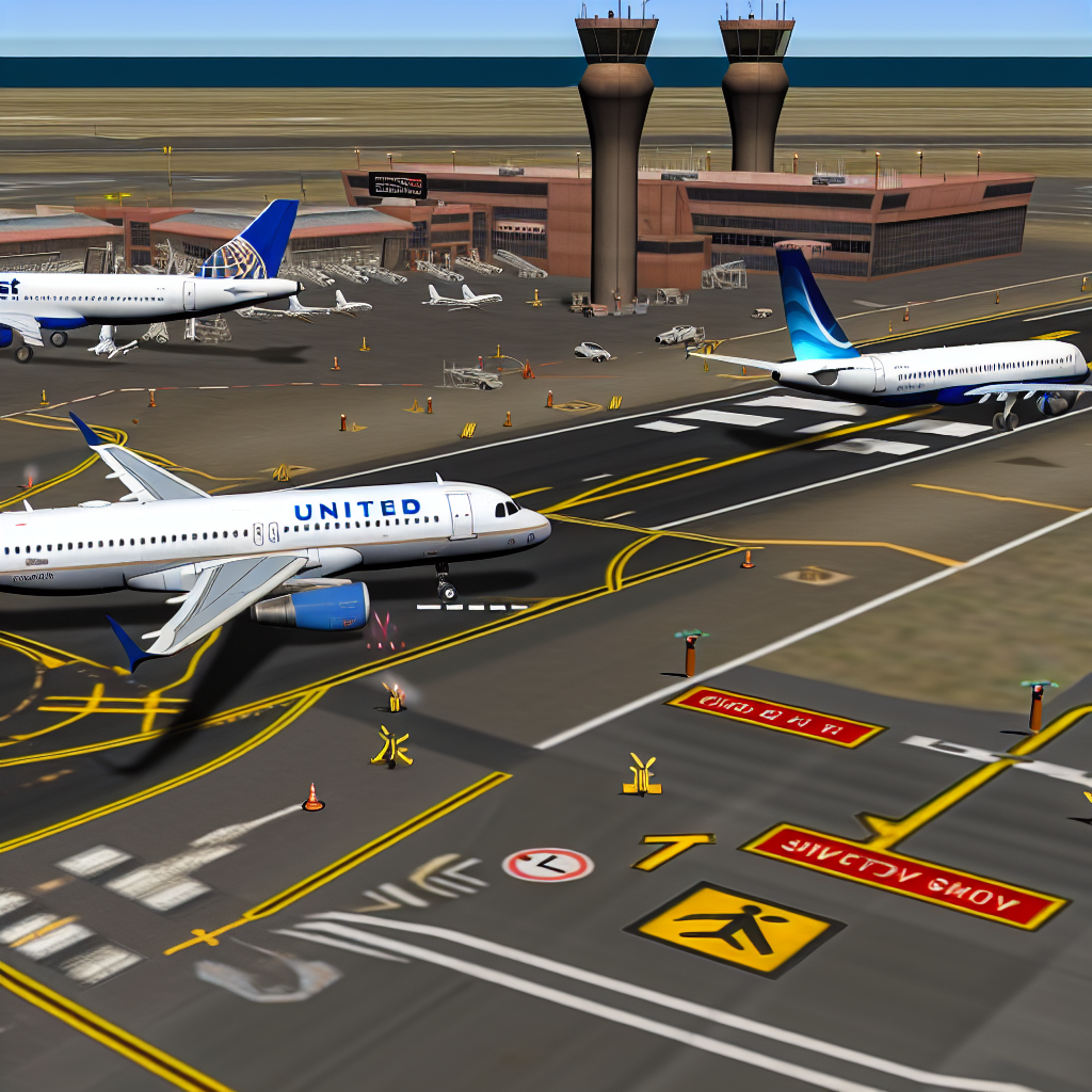 United A320 Turns Wrong Way at SFO, Nearly Collides with SkyWest Plane