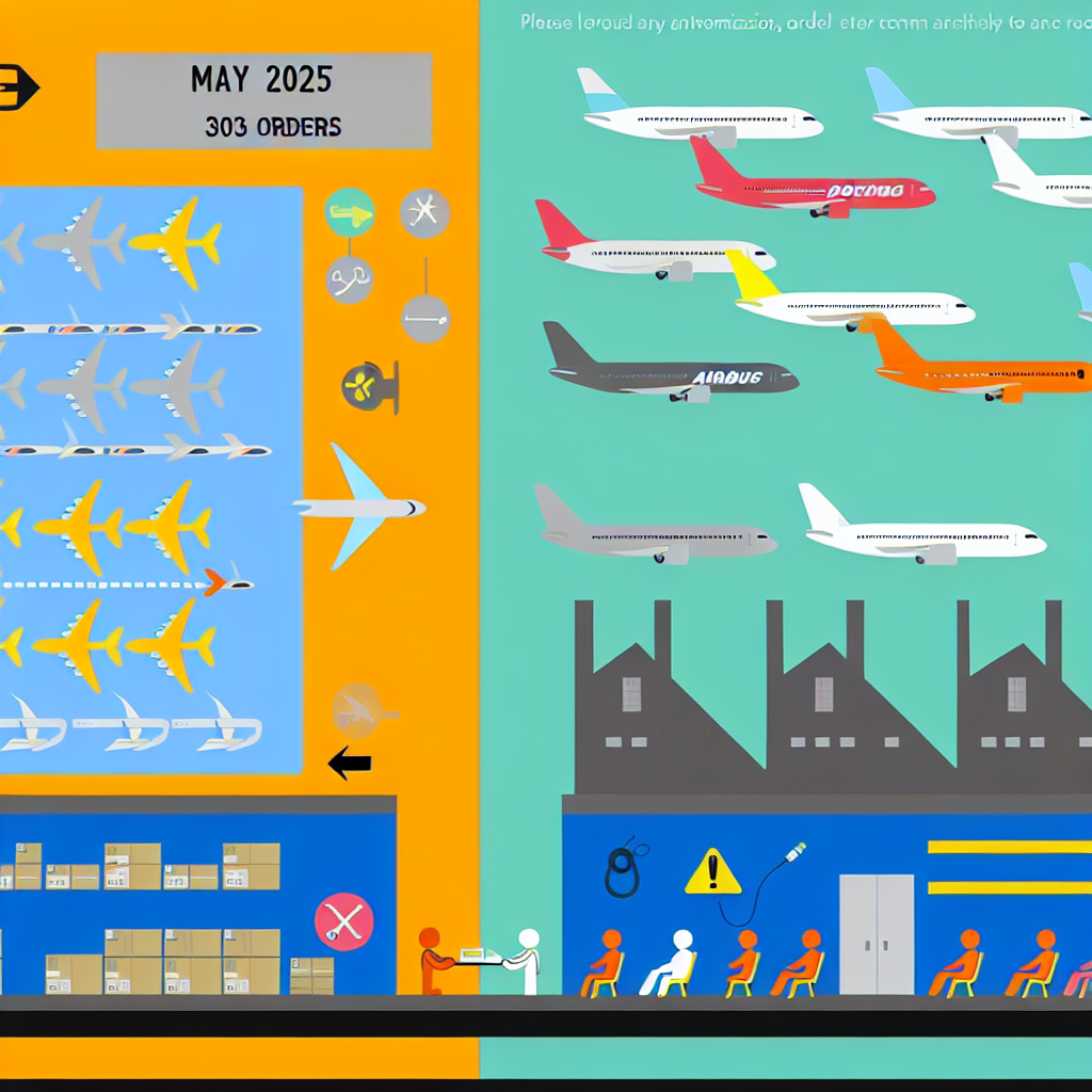 Boeing logs 303 orders in May 2025 as Airbus reports none