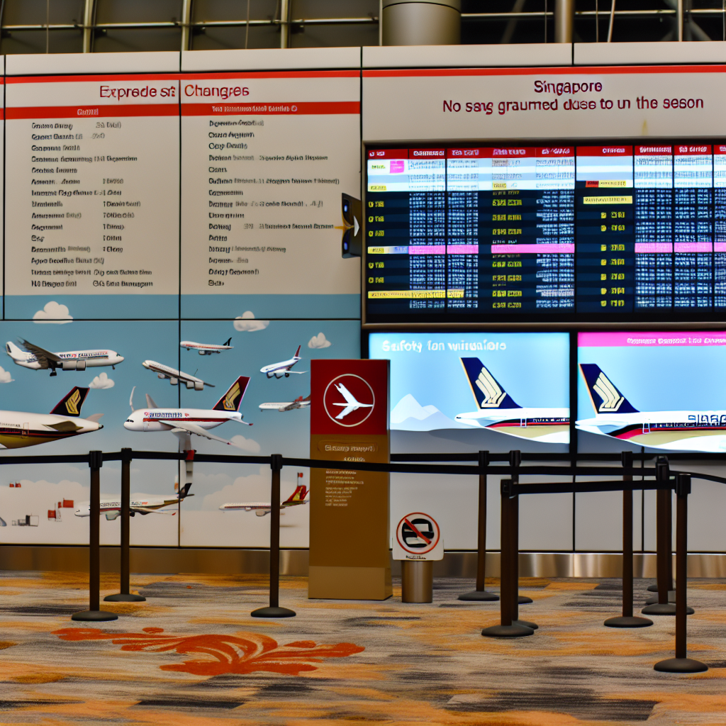 Singapore Airlines Makes New Flight Schedule Changes for Winter 2025-26