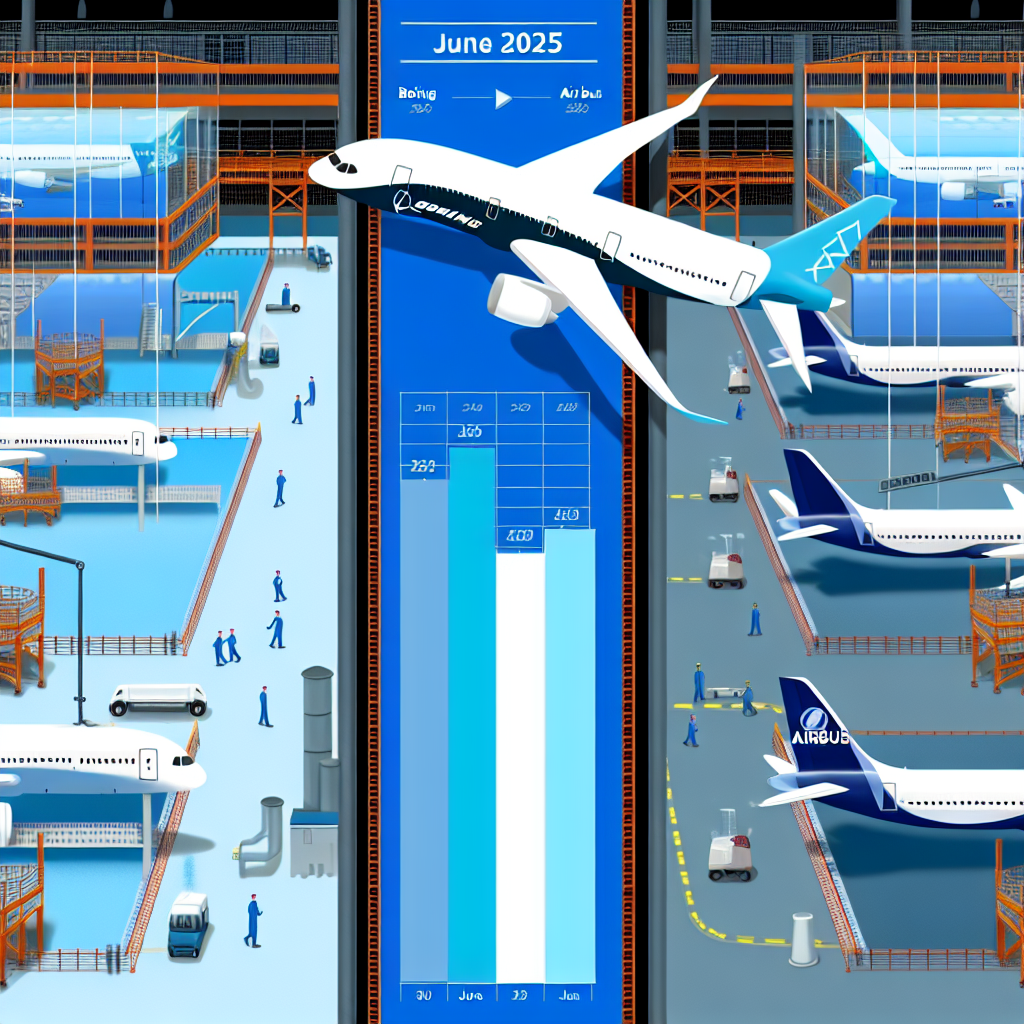 Boeing Beats Airbus in June 2025 New Deliveries and More