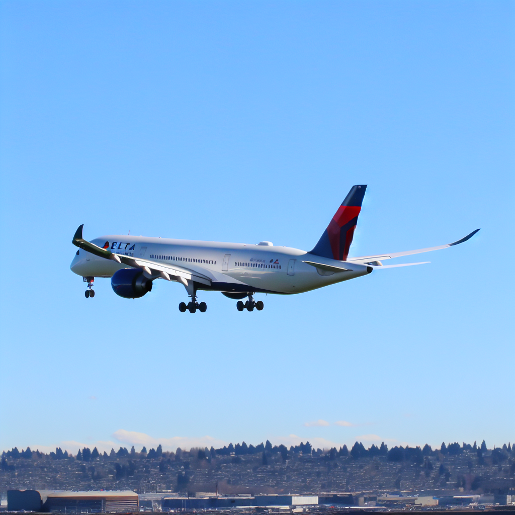 Delta Seoul to Minneapolis Flight with A350 Makes Emergency Landing at Seattle