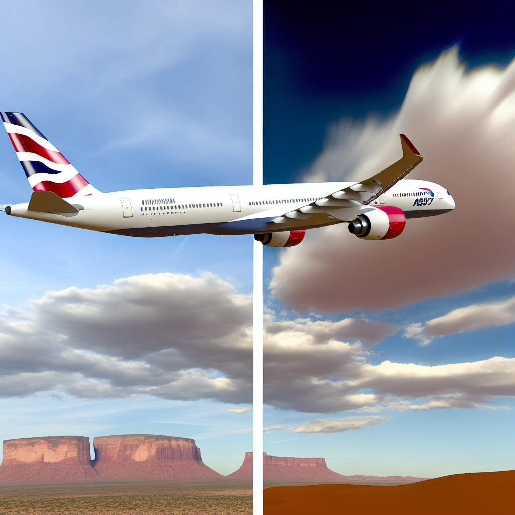 British Airways London to Phoenix Flight with A350-1000 Makes U-Turn