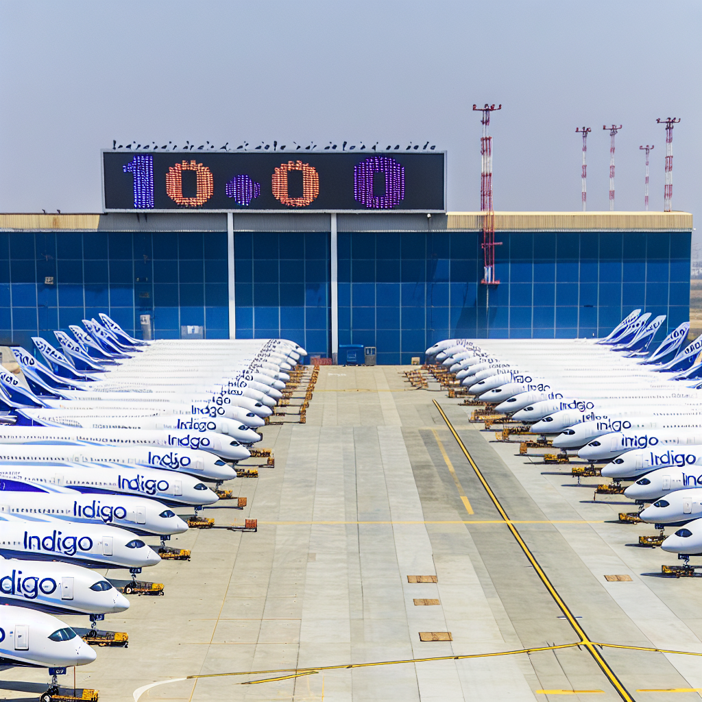 IndiGo May Order 40 New Airbus A350s to Reach 100-Mark