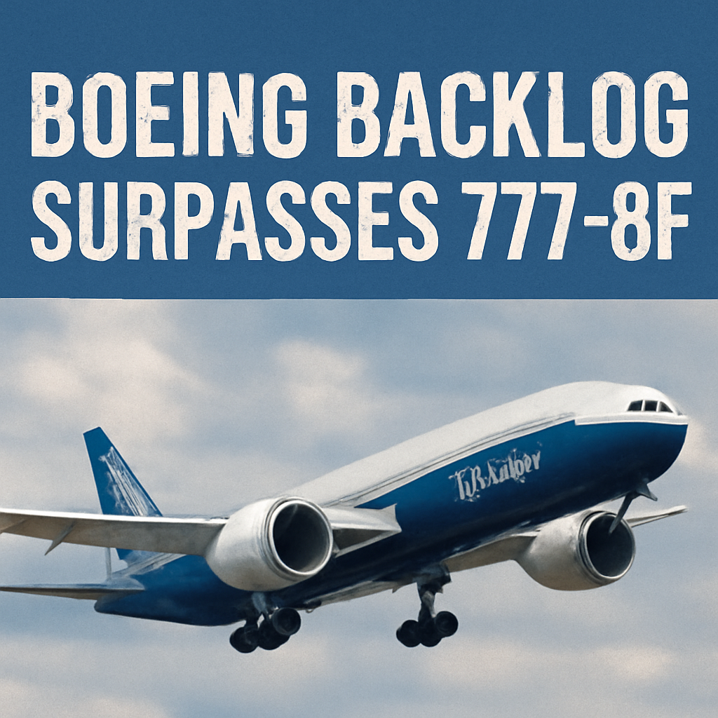 Boeing's 777-8F Backlog Surpasses 80 Jets & The Latest Buyer Is Not An Airline