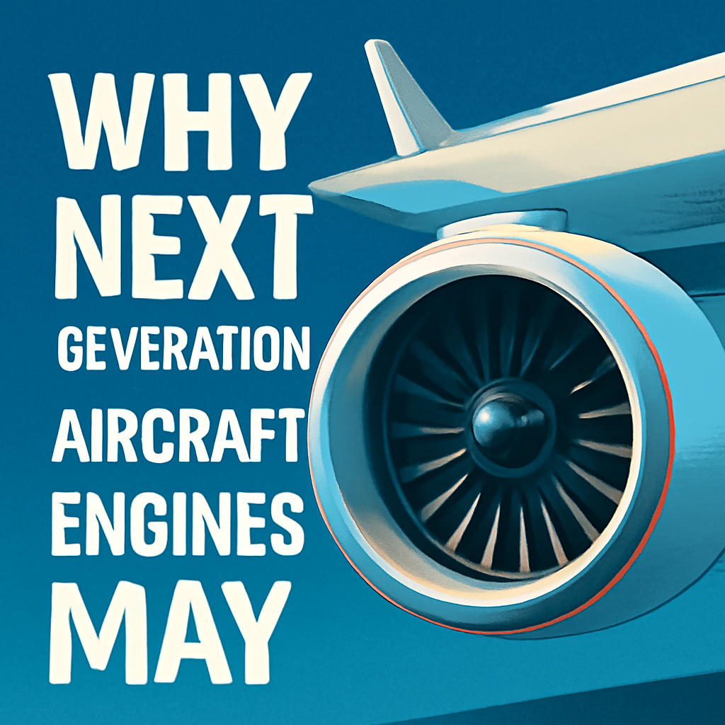 Why The Next Generation Of Aircraft Engines May Not Require A Groundbreaking New Design
