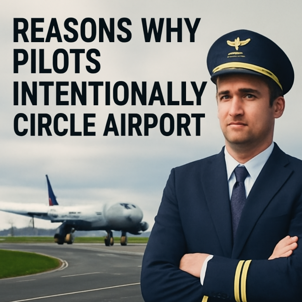 Reasons Why Pilots Intentionally Circle the Airport Before Landing