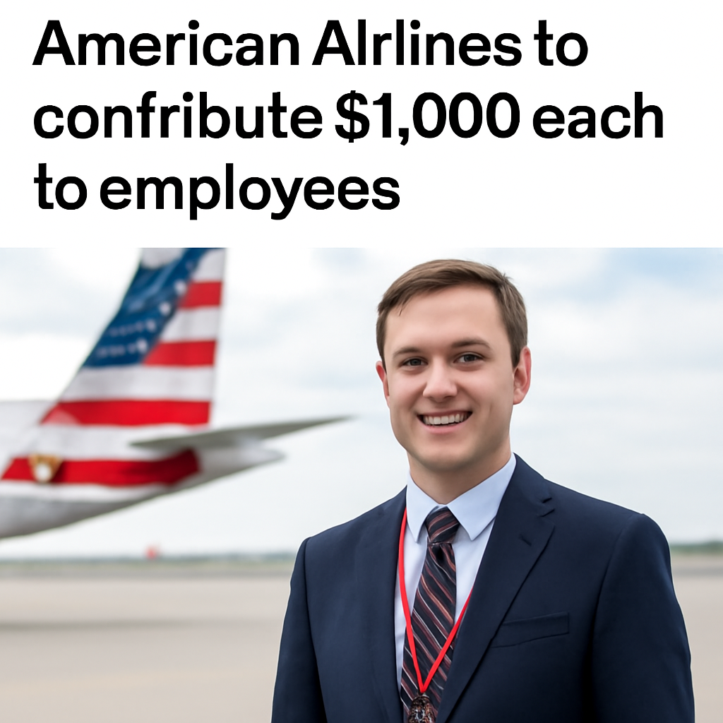 American Airlines to Contribute $1,000 for Each Employee's Child to Trump Accounts