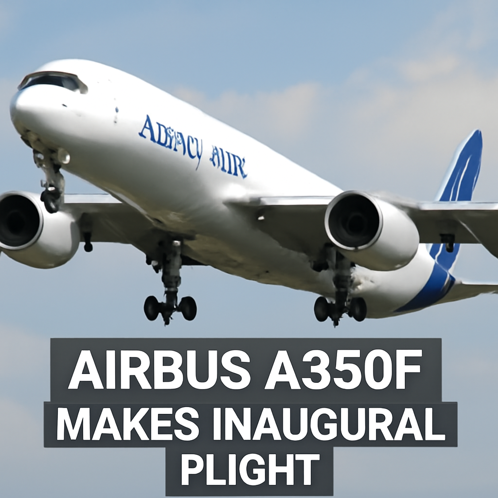 Live: Airbus Gears Up for Inaugural A350F Flight