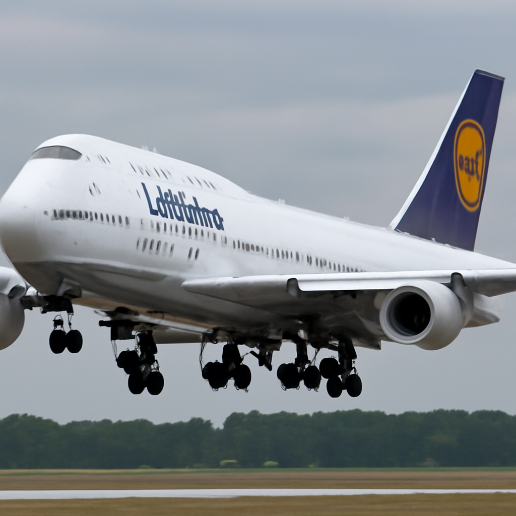 Lufthansa Boeing 747-8 Avoids Tail Strike By Inches At LAX As Pilots Abort Landing