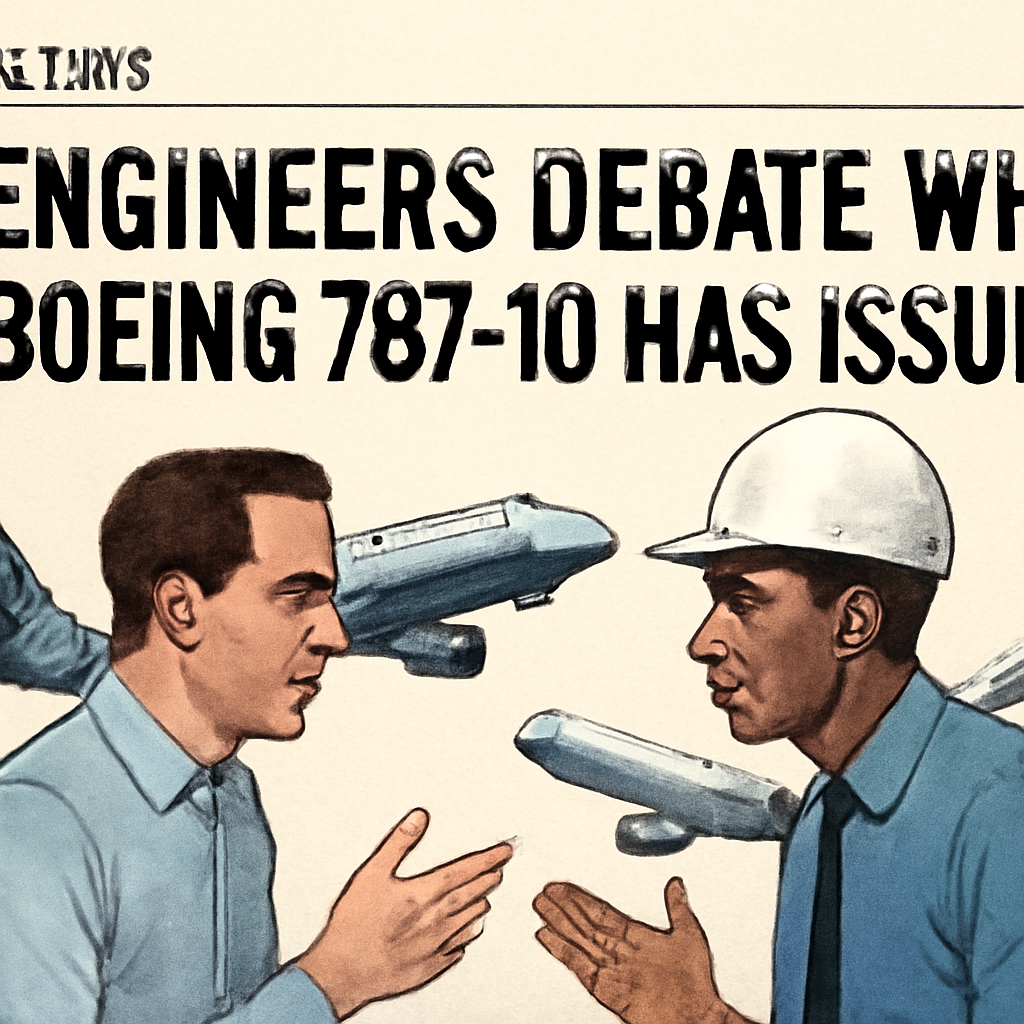 The Engineers' Debate: Why The Boeing 787-10 & Airbus A350-900 Have 5 Key Landing Gear Differences