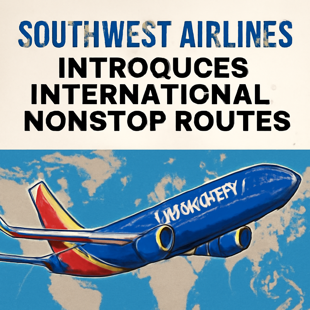 Southwest Airlines Introduces 11 New International Nonstop Routes: Check the Complete List Now
