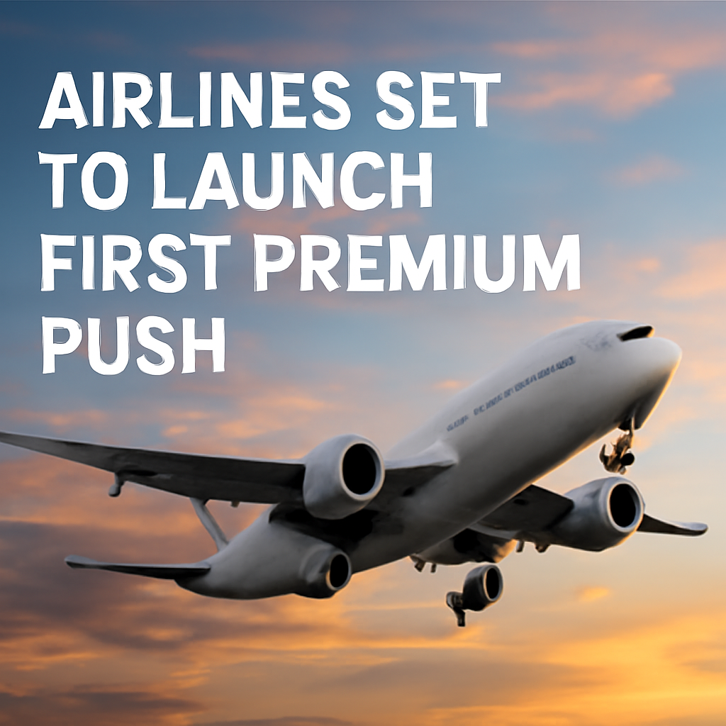 Premium Push: US Airlines Set to Launch First Class Cabins in 2027