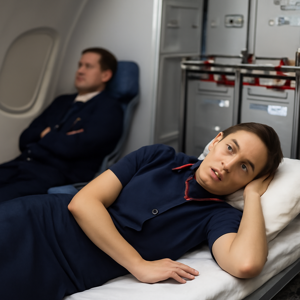 How Cabin Crew Rest & Sleep On The Airbus A350-1000